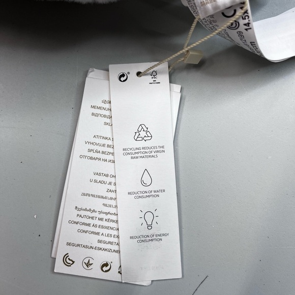 NWT Zara Home Kids Plush Blue Glasses OS - Picture 6 of 8